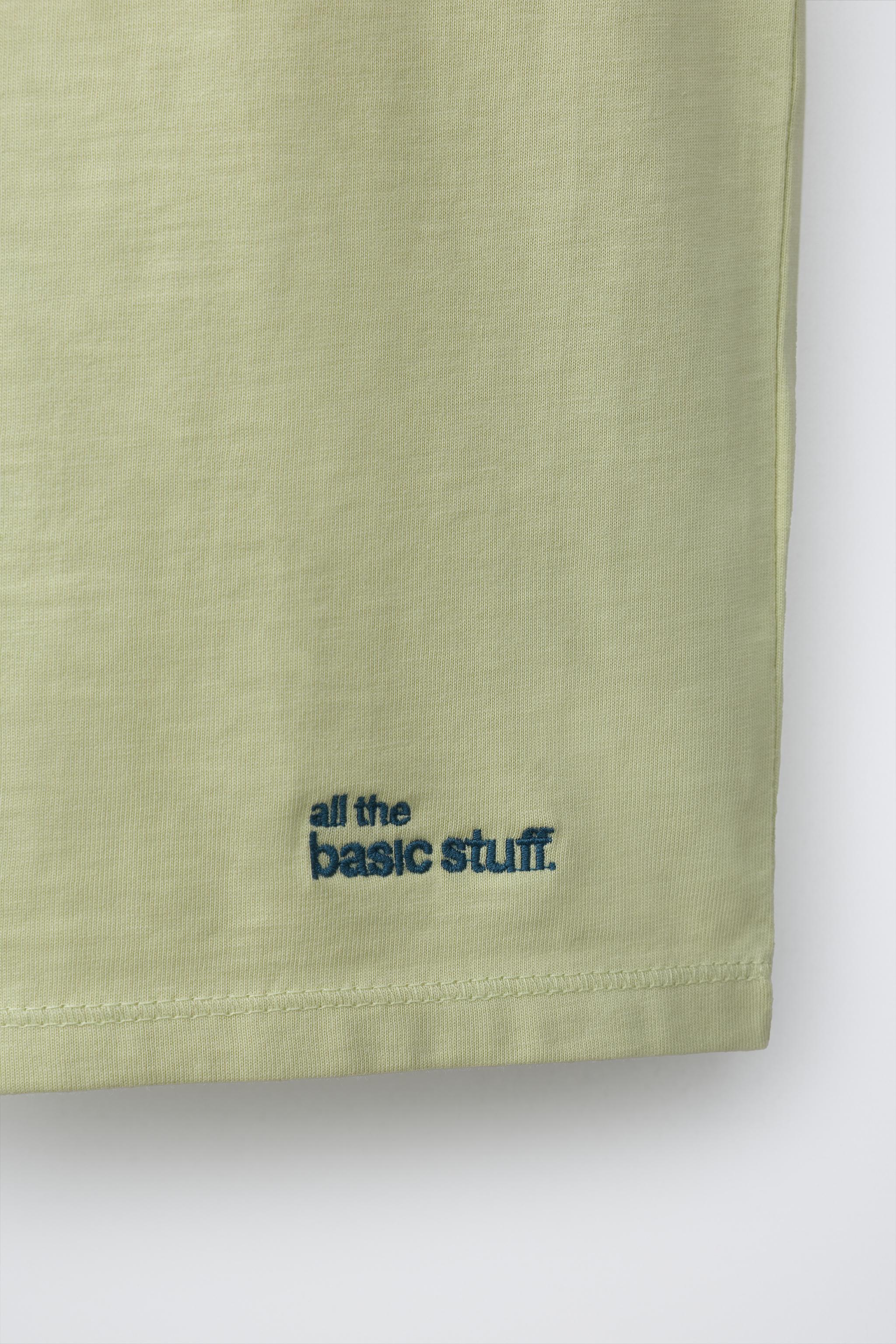 SLEEVELESS PLAIN T-SHIRT